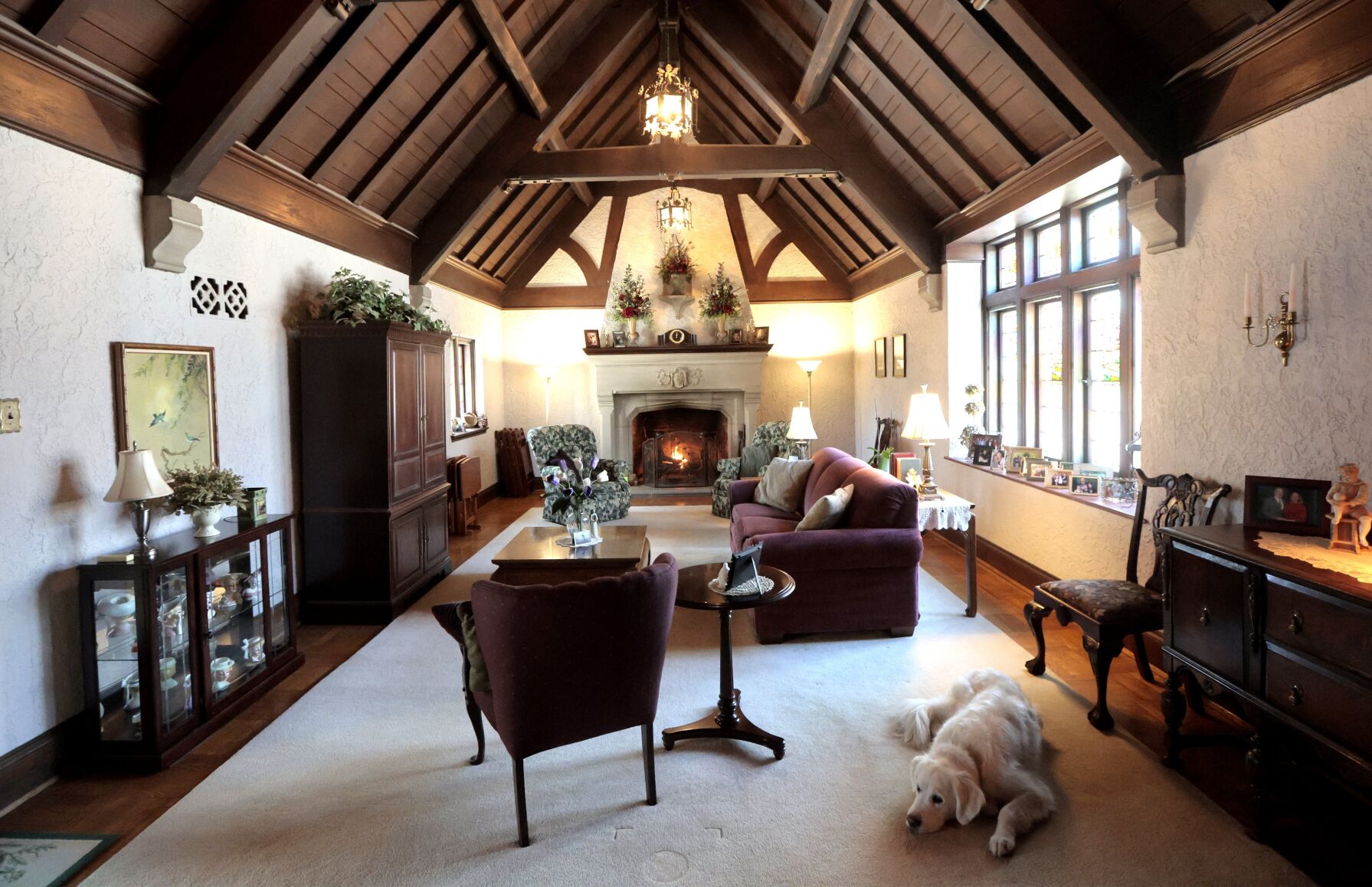 At home with Mary and Jerry Whitley
